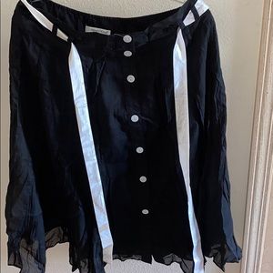 *NEW W TAG* black long skirt